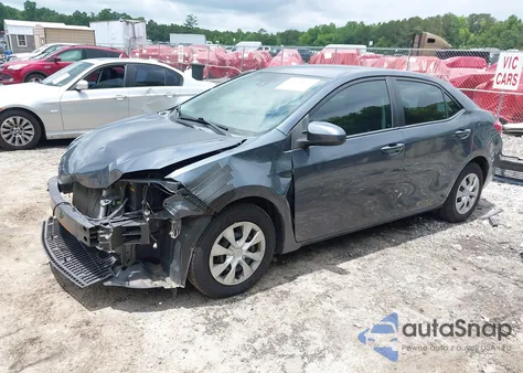 2018 Toyota Corolla Le Eco из США, поврежденный, VIN 2T1BPRHE9JC033644